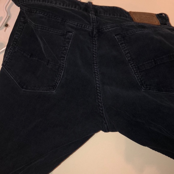 Polo corduroy navy blue pants - Picture 4 of 6